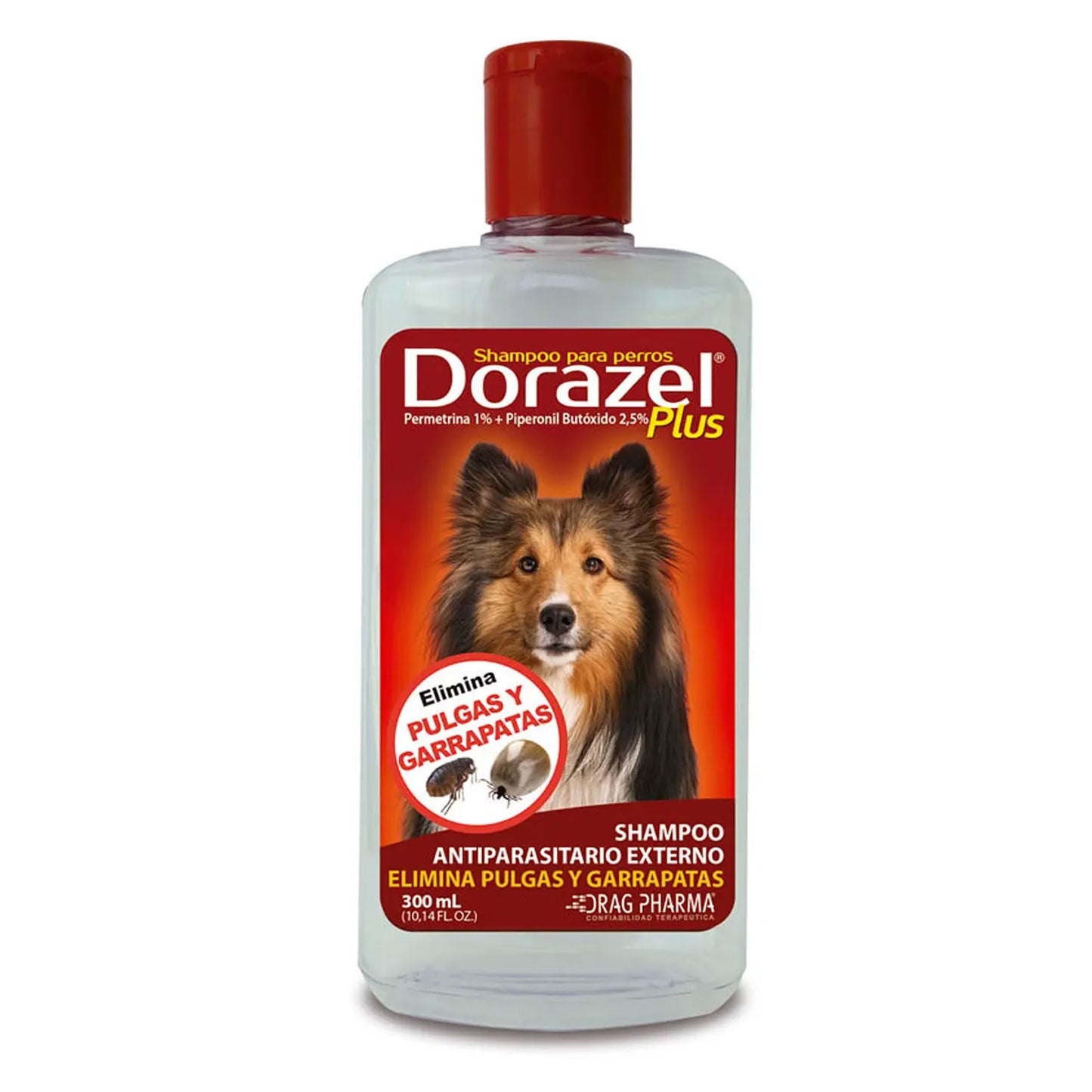 Antiparasitario externo Dorazel Plus, elimina y protege contra pulgas y garrapatas en perros, acción efectiva y duradera