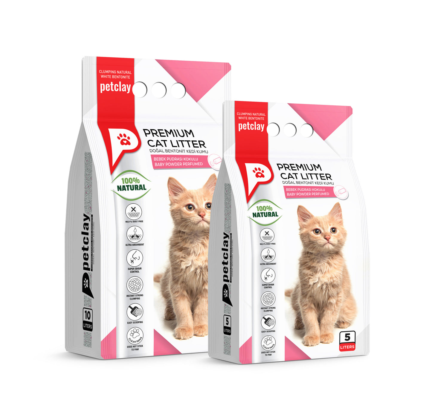 Arena Petclay Cat Litter BabyPowder – 20Lts