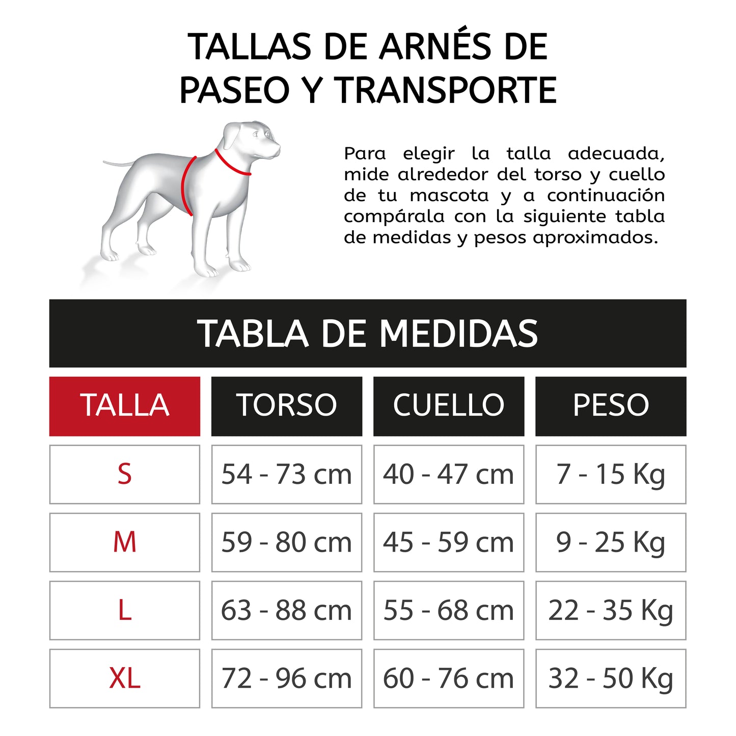Arnés para Perro Thunder