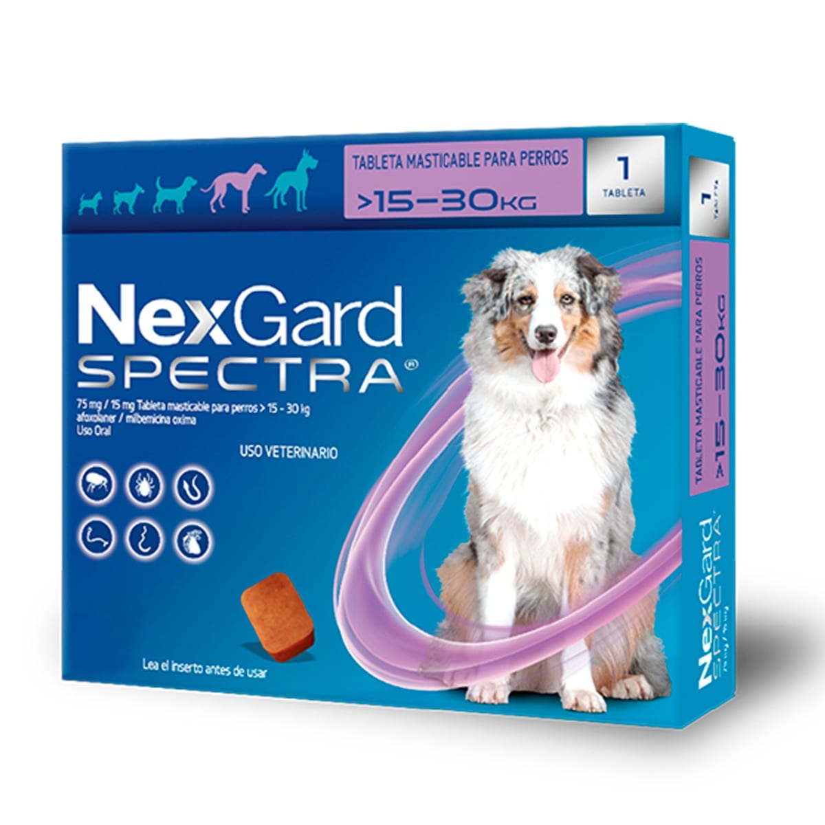 NEXGARD SPECTRA 15,1 - 30kg 1 c