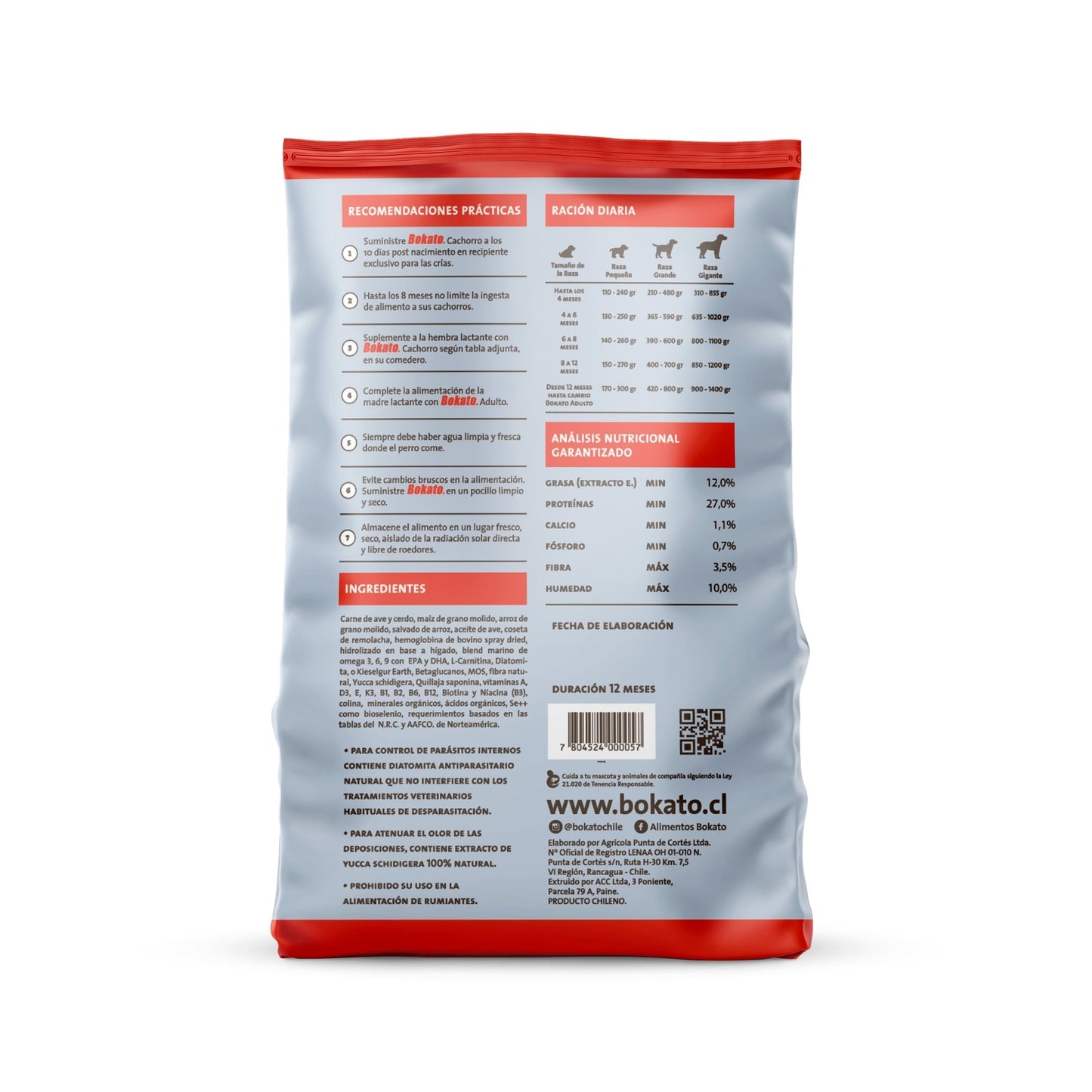 Alimento para Perros Bokato Cachorro - Crecimiento Saludable