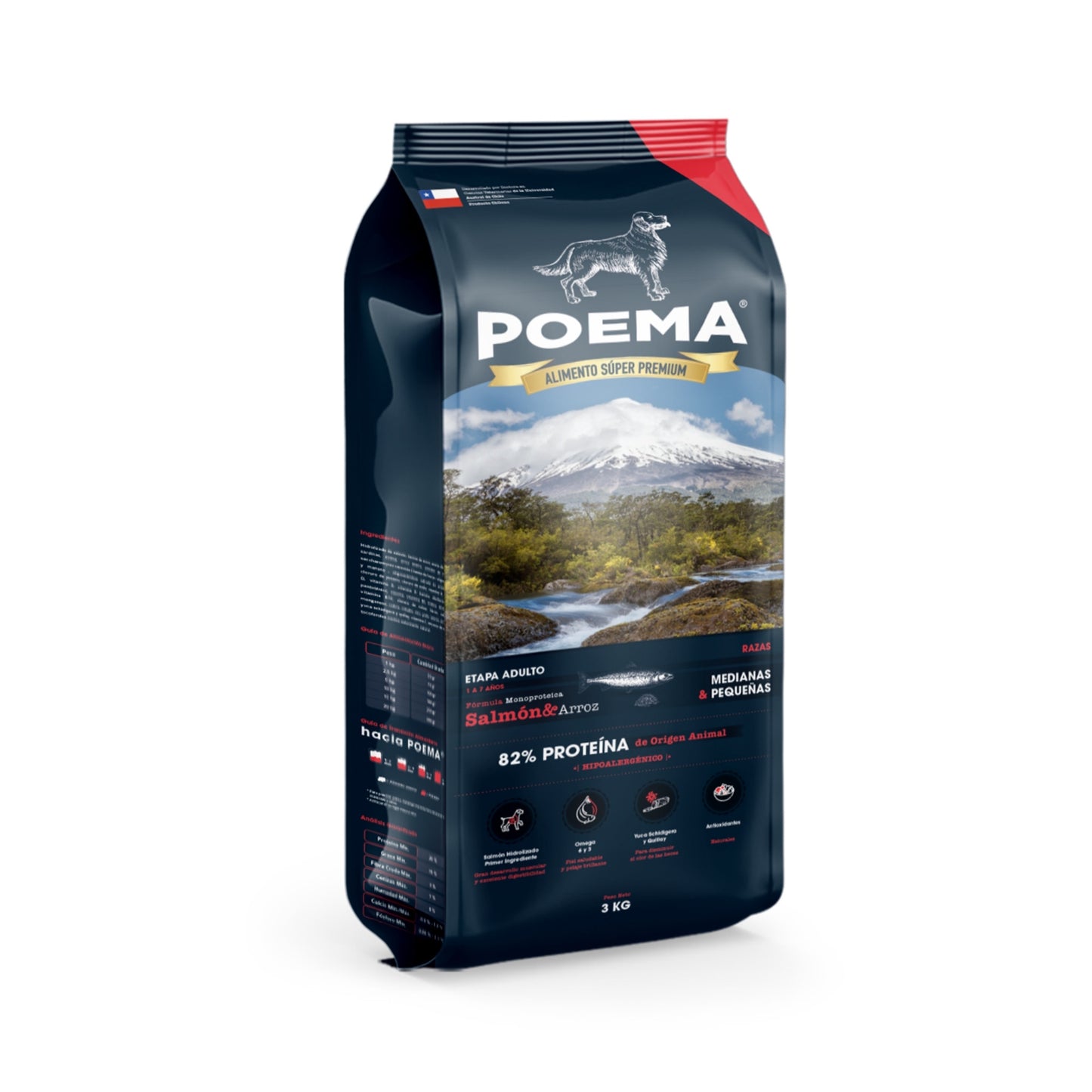 Alimento para Perros Poema Adulto Salmón - Piel y Digestión Sensible
