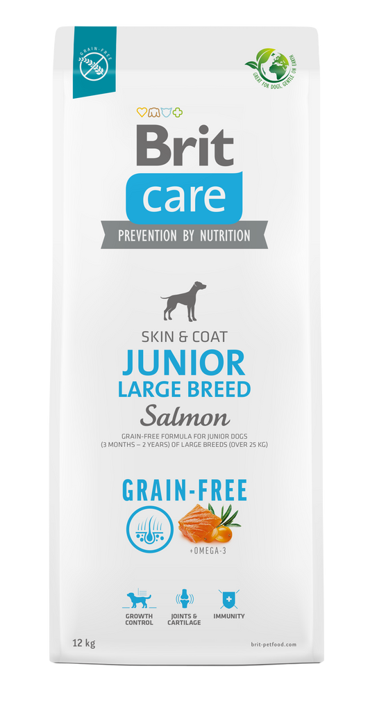 DOG GRAIN-FREE JUNIOR LARGE BREED SALMON 12 KG