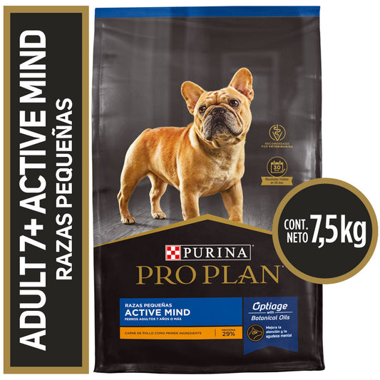 PROPLAN ACTIVE MIND RAZAS PEQUEÑAS +7