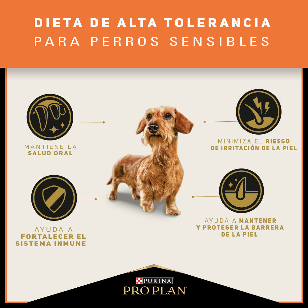 PROPLAN SENSITIVE SKIN RAZAS PEQUEÑAS SALMON
