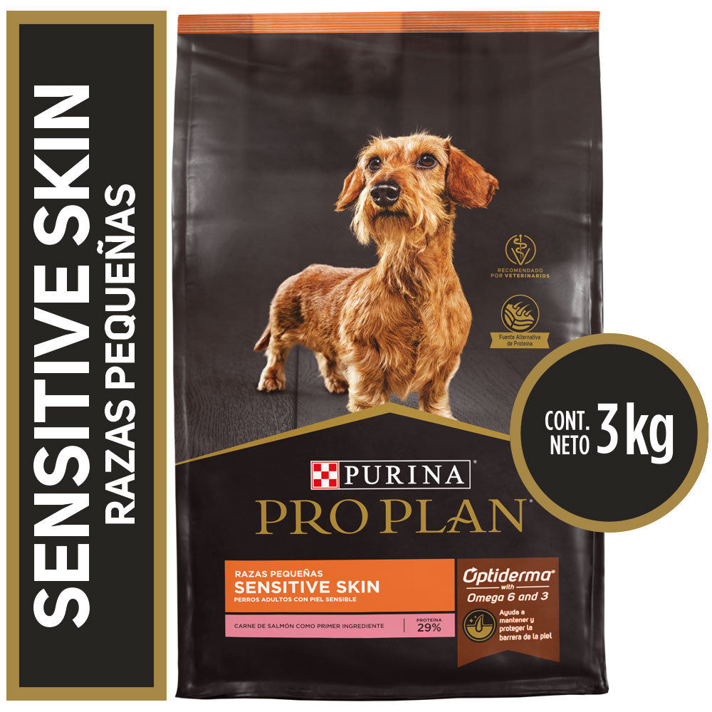 PROPLAN SENSITIVE SKIN RAZAS PEQUEÑAS SALMON