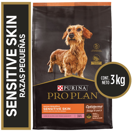 PROPLAN SENSITIVE SKIN RAZAS PEQUEÑAS SALMON