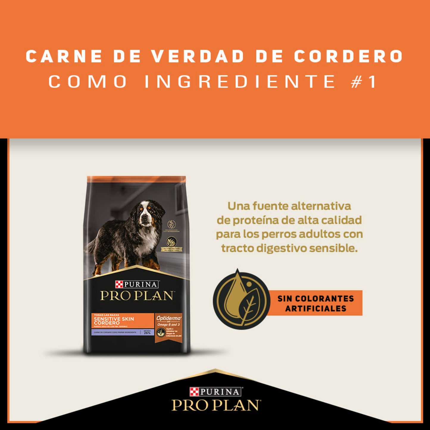 PROPLAN SENSITIVE SKIN CORDERO