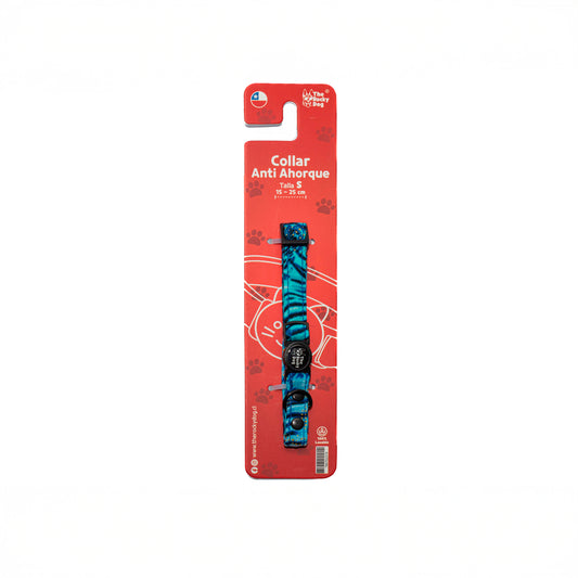 Collar con Broche de Seguridad para Gatos Mix Blue