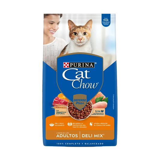 Cat Chow Delimix Adultos con Defense Plus