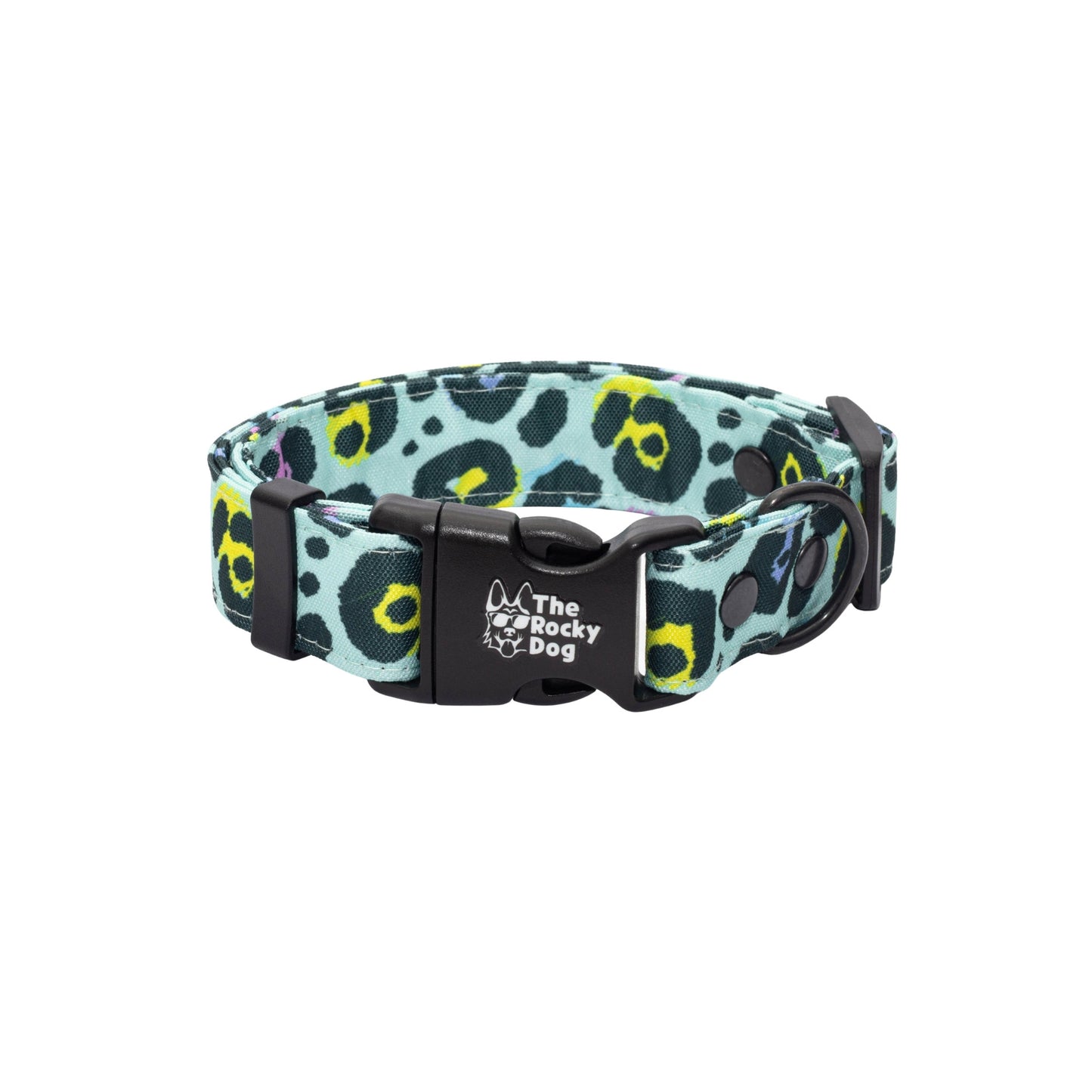 Collar para Perros The Rocky Dog - Diseño Animal Blue (Estilo y Resistencia)