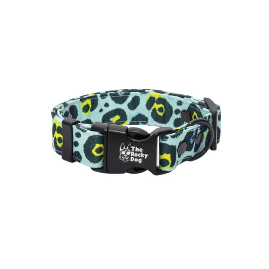 Collar para Perros The Rocky Dog - Diseño Animal Blue (Estilo y Resistencia)