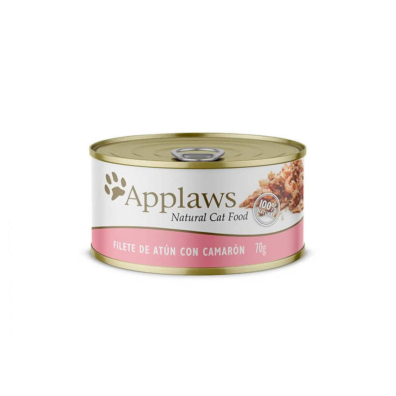 APPLAWS GATO FILETE DE ATUN-CAMARON CON CALDITO