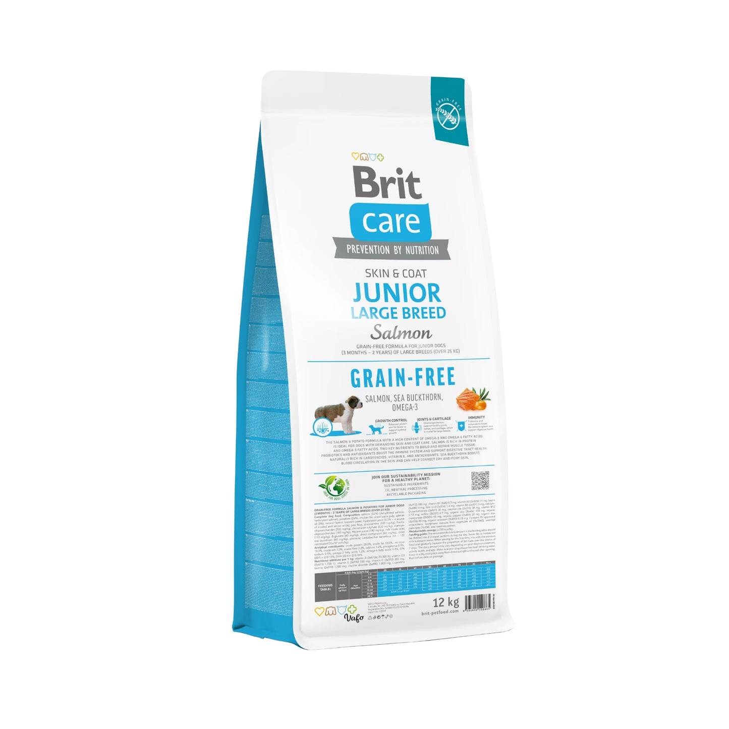 Alimento para Cachorros Razas Grandes Grain-Free Salmón (12kg)