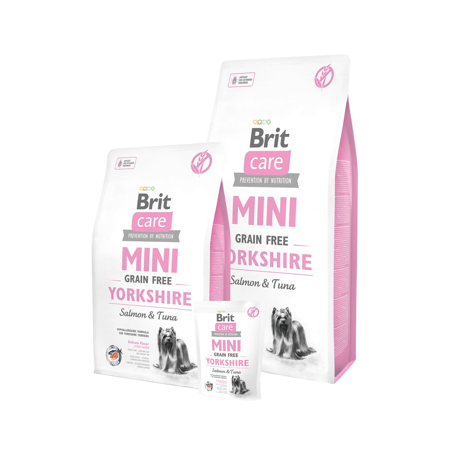 Alimento Brit Care Mini Grain Free Yorkshire - Salmón y Atún (7kg)