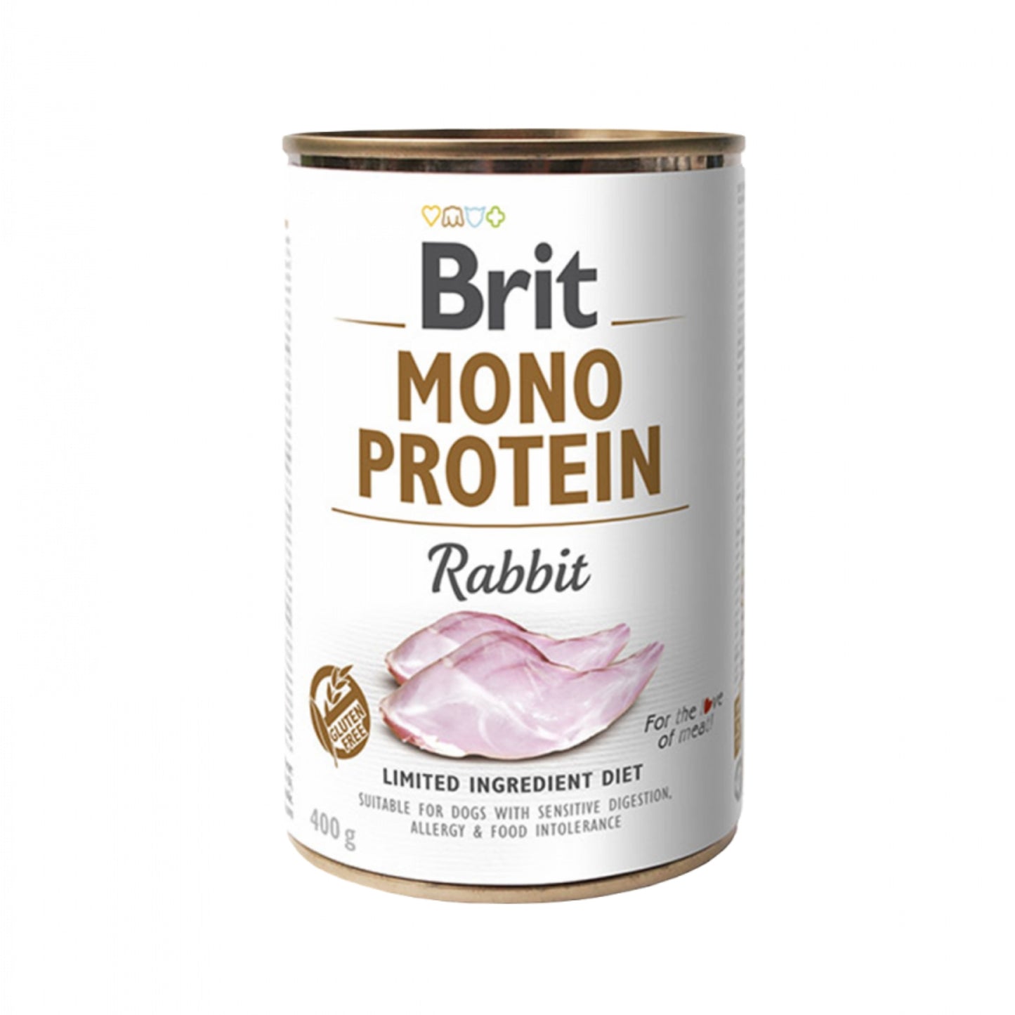 Alimento Húmedo Brit Care Mono Protein Rabbit - Conejo (400g)