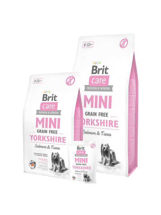 Brit Care Mini Grain Free Yorkshire – Salmón & Atún 7KG