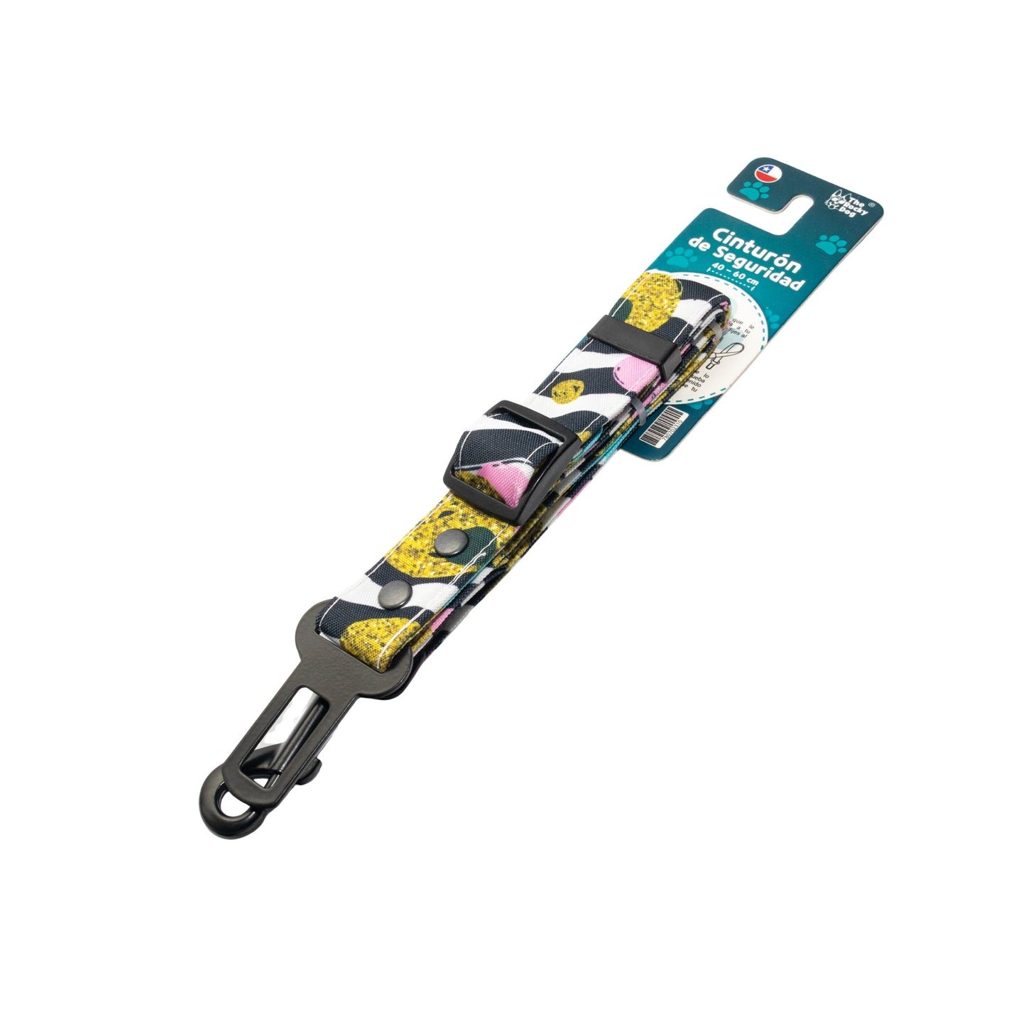 Cinturón de Seguridad para Perros Funky Leopard - Viajes con Estilo y Protección