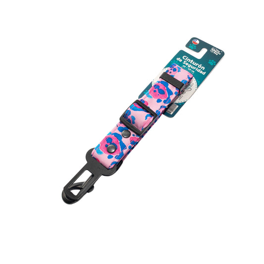 Cinturón de Seguridad para Perros Animal Pink - Seguridad y Estilo en el Auto