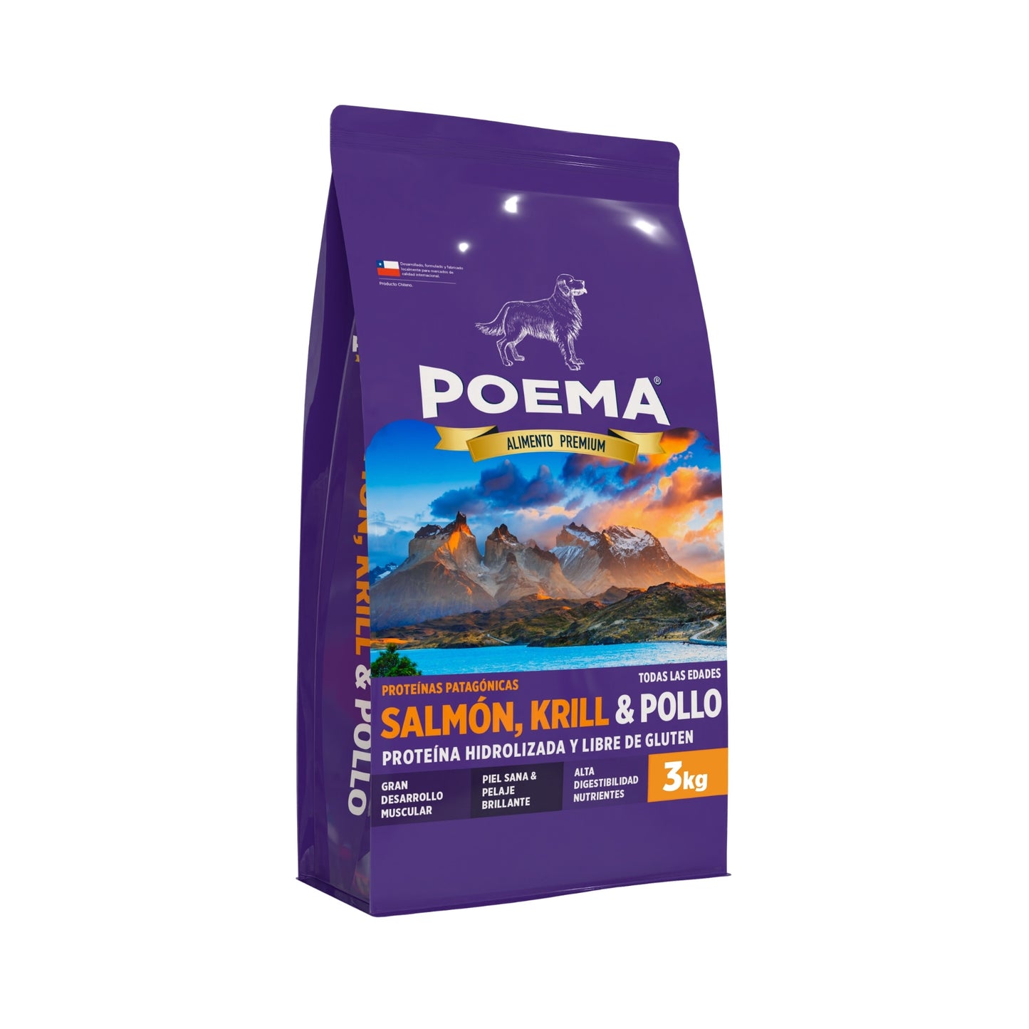 Alimento para Perros Poema Premium - Proteínas Patagónicas