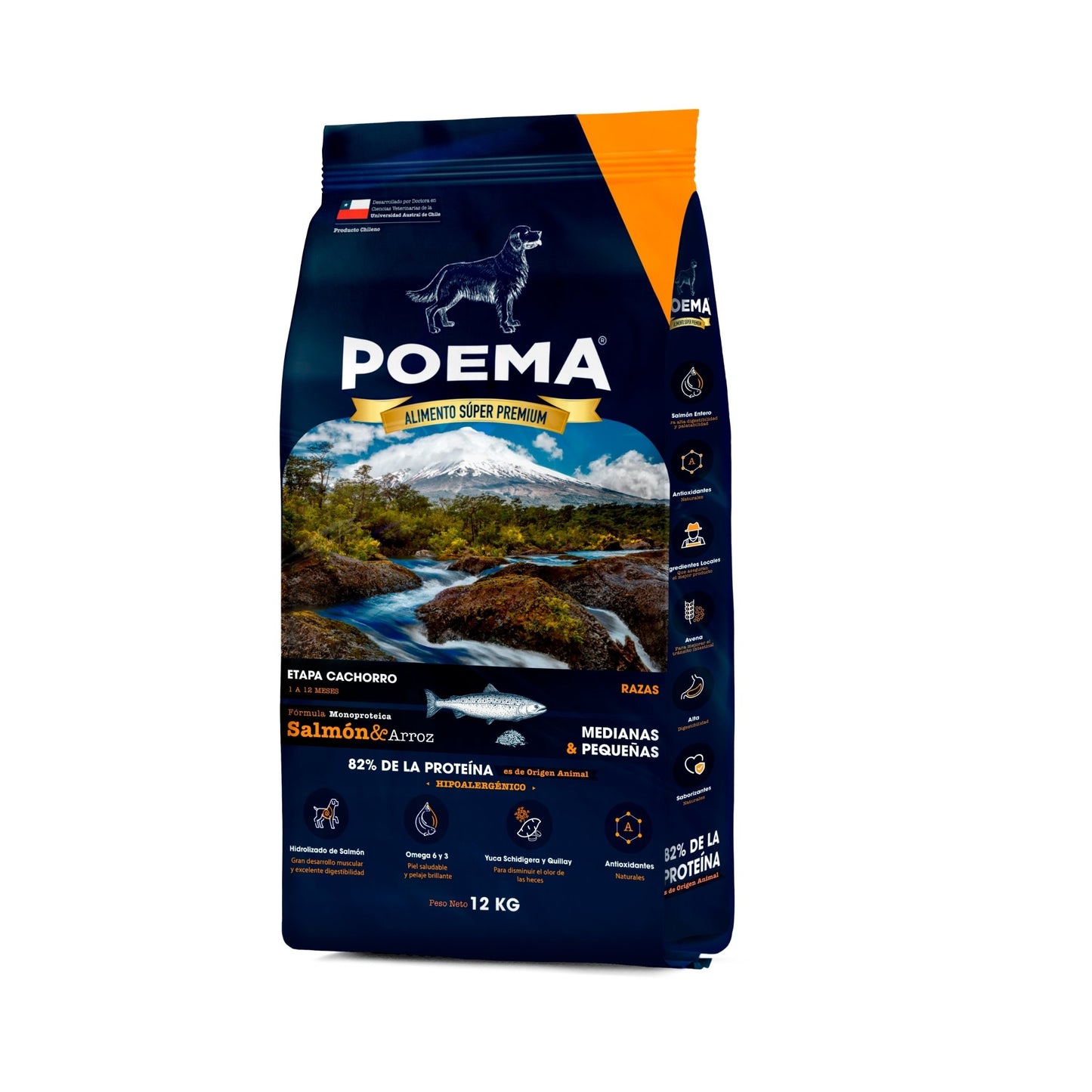Alimento para Perros Poema Cachorro Salmón - Desarrollo y Brillo