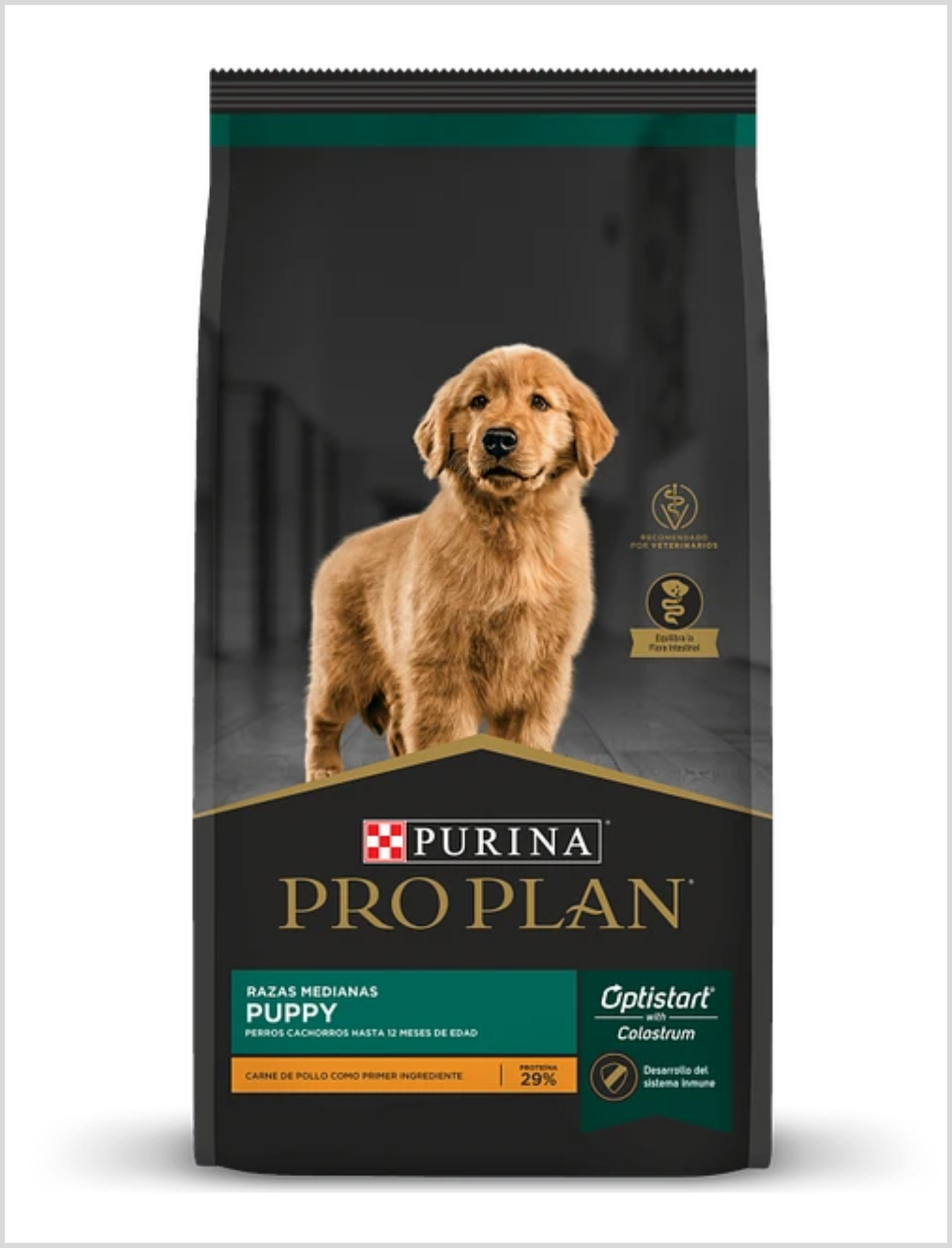 Alimento Pro Plan Puppy para cachorros de razas medianas, crecimiento saludable y nutrición balanceada