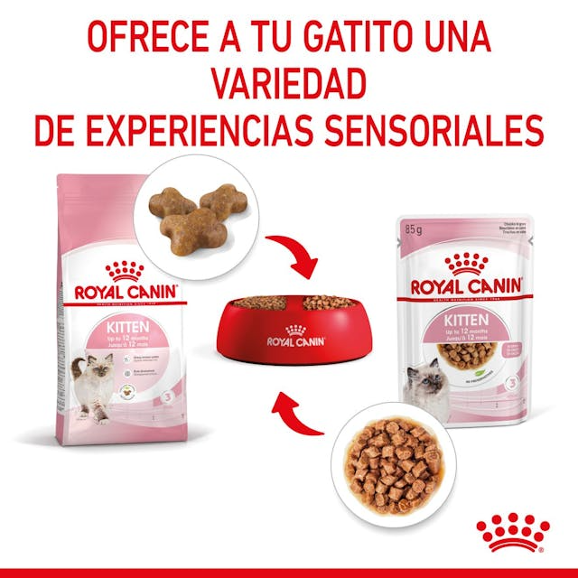 Alimento Húmedo Royal Canin Kitten Instinctive para Gatitos - Pouch 85g