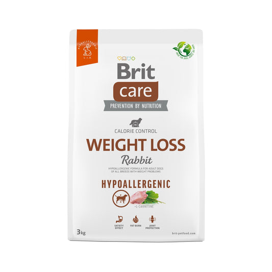 Alimento para Perros Brit Care Hypoallergenic Weight Loss - Conejo y Arroz